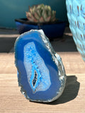 Geoda Ágata Azul