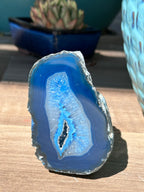 Geoda Ágata Azul