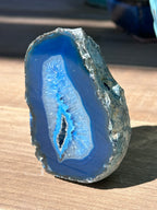 Geoda Ágata Azul
