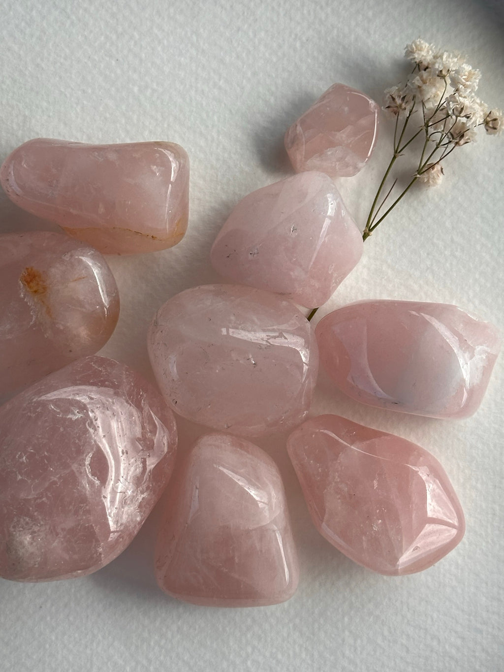 Rodado Cuarzo Rosa