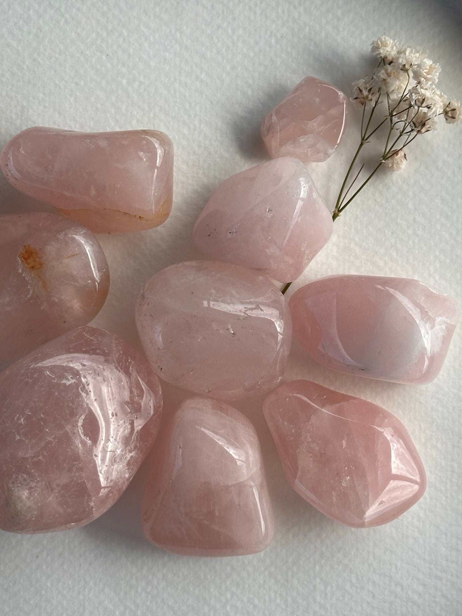 Rodado Cuarzo Rosa
