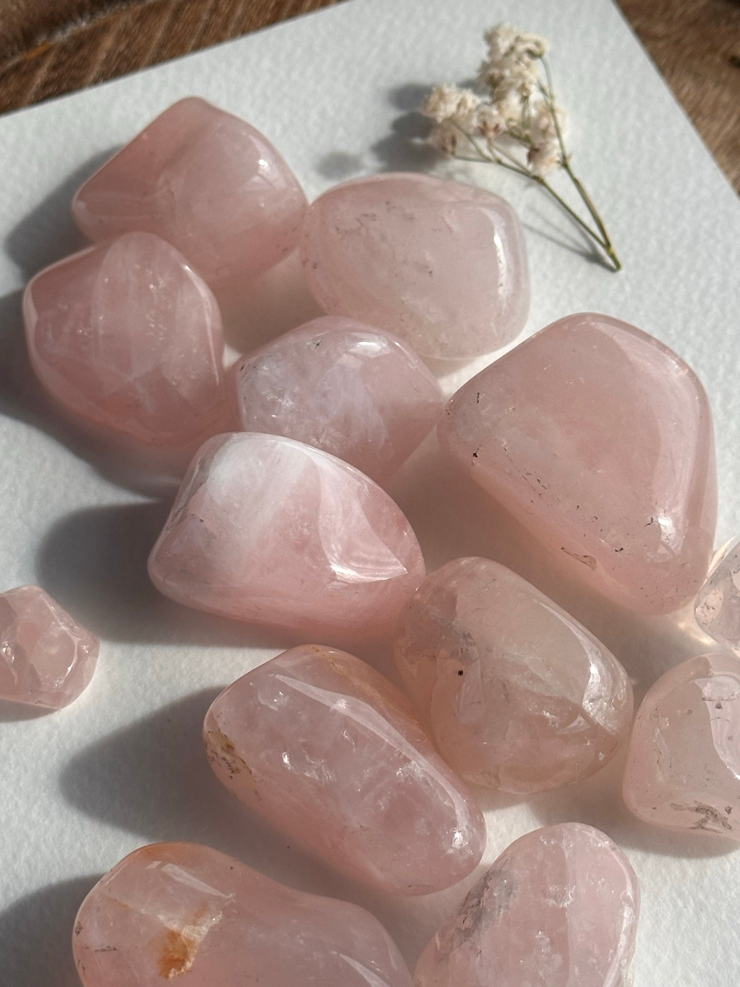 Rodado Cuarzo Rosa